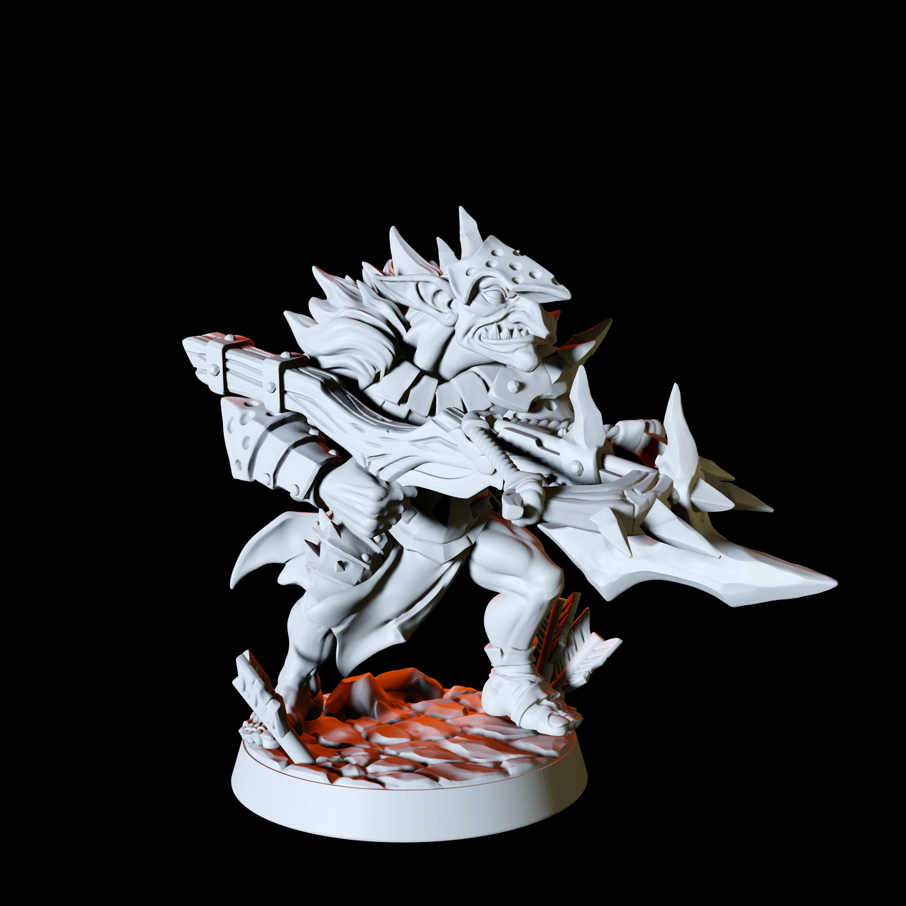 Six Hobgoblin Miniatures for Dungeons and Dragons - Myth Forged