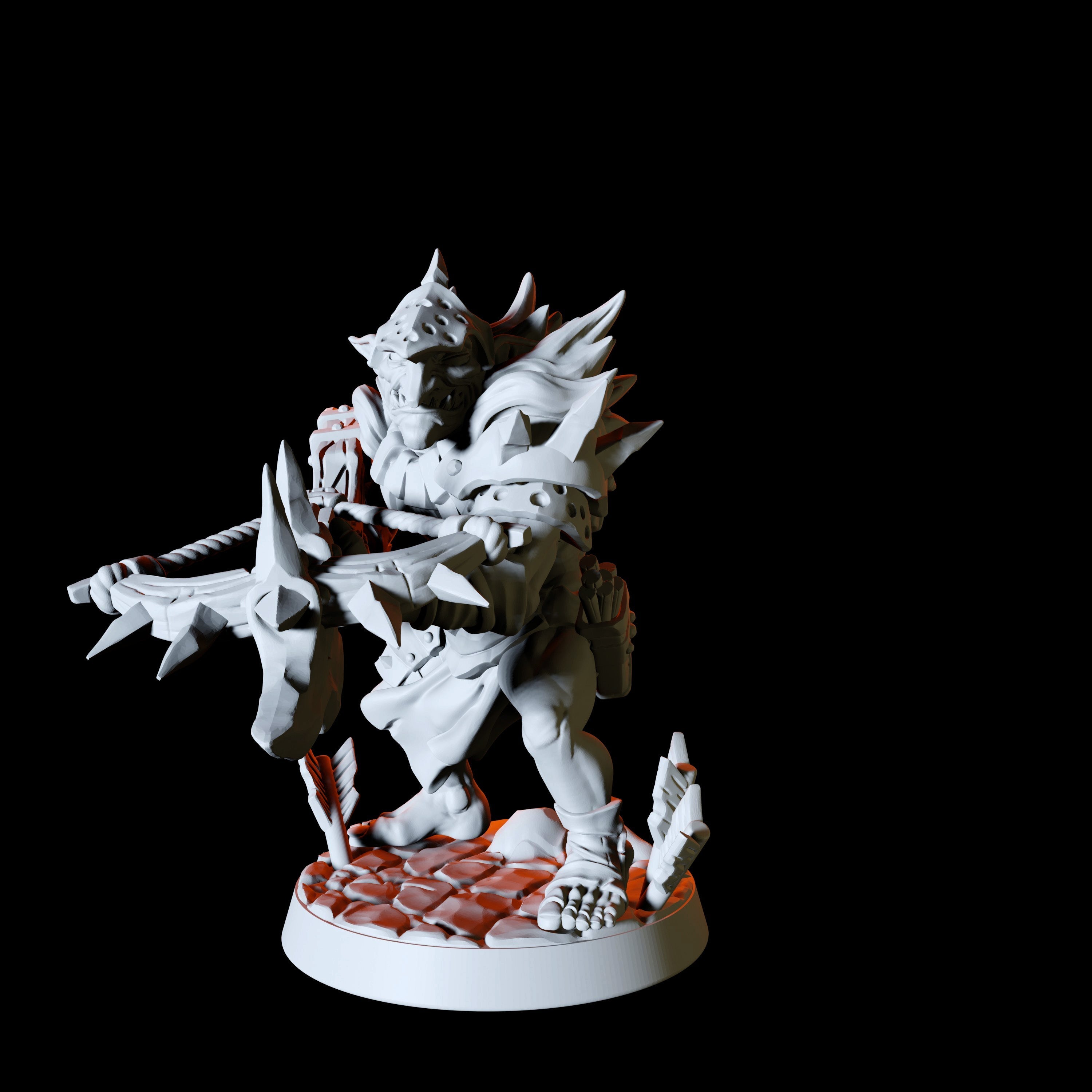 Six Hobgoblin Miniatures for Dungeons and Dragons - Myth Forged