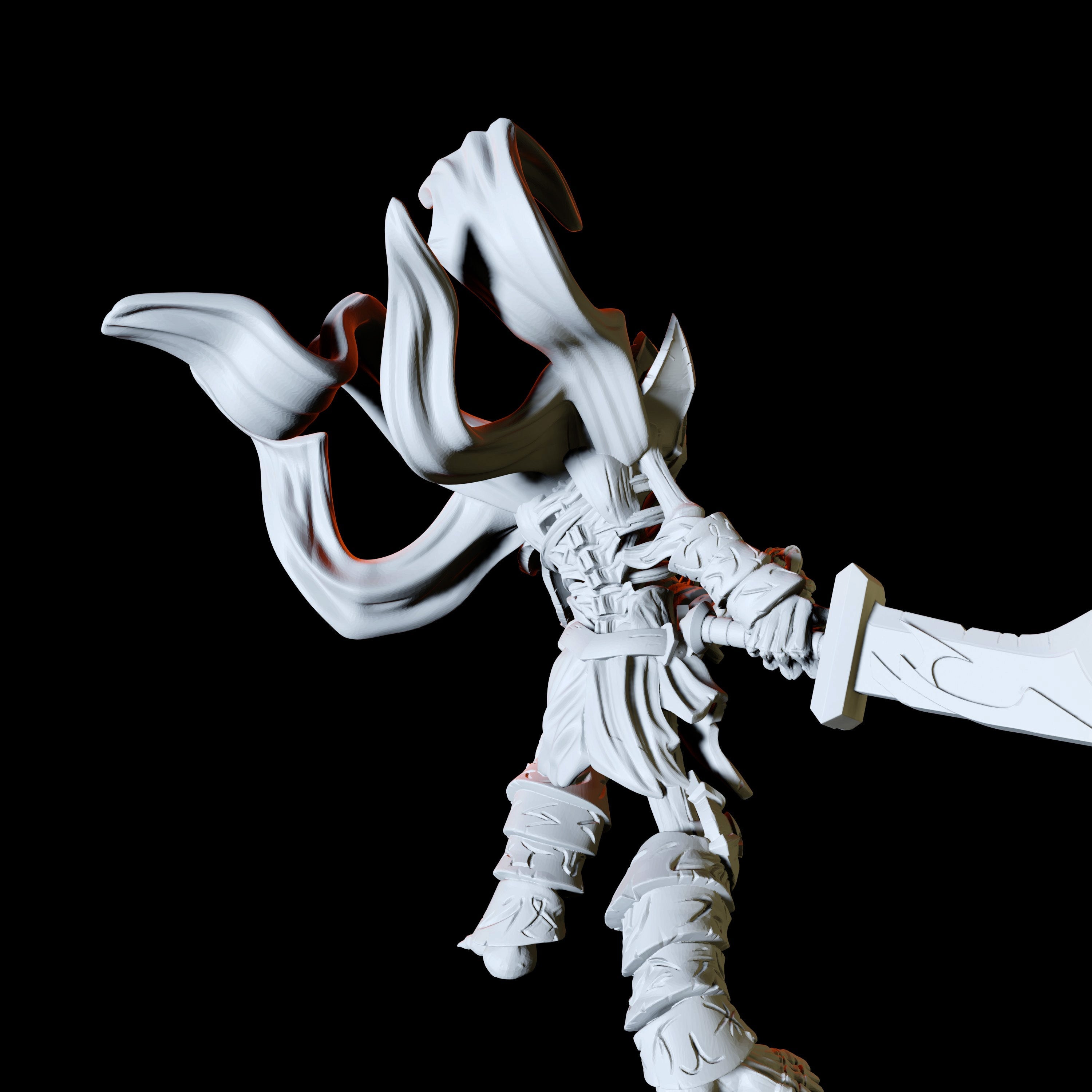 Skeleton Demon Miniature for Dungeons and Dragons - Myth Forged