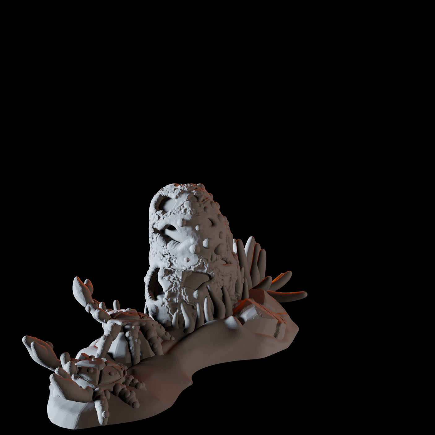 Snails on Rocks Miniature for Dungeons and Dragons, Pathfinder or other TTRPGs