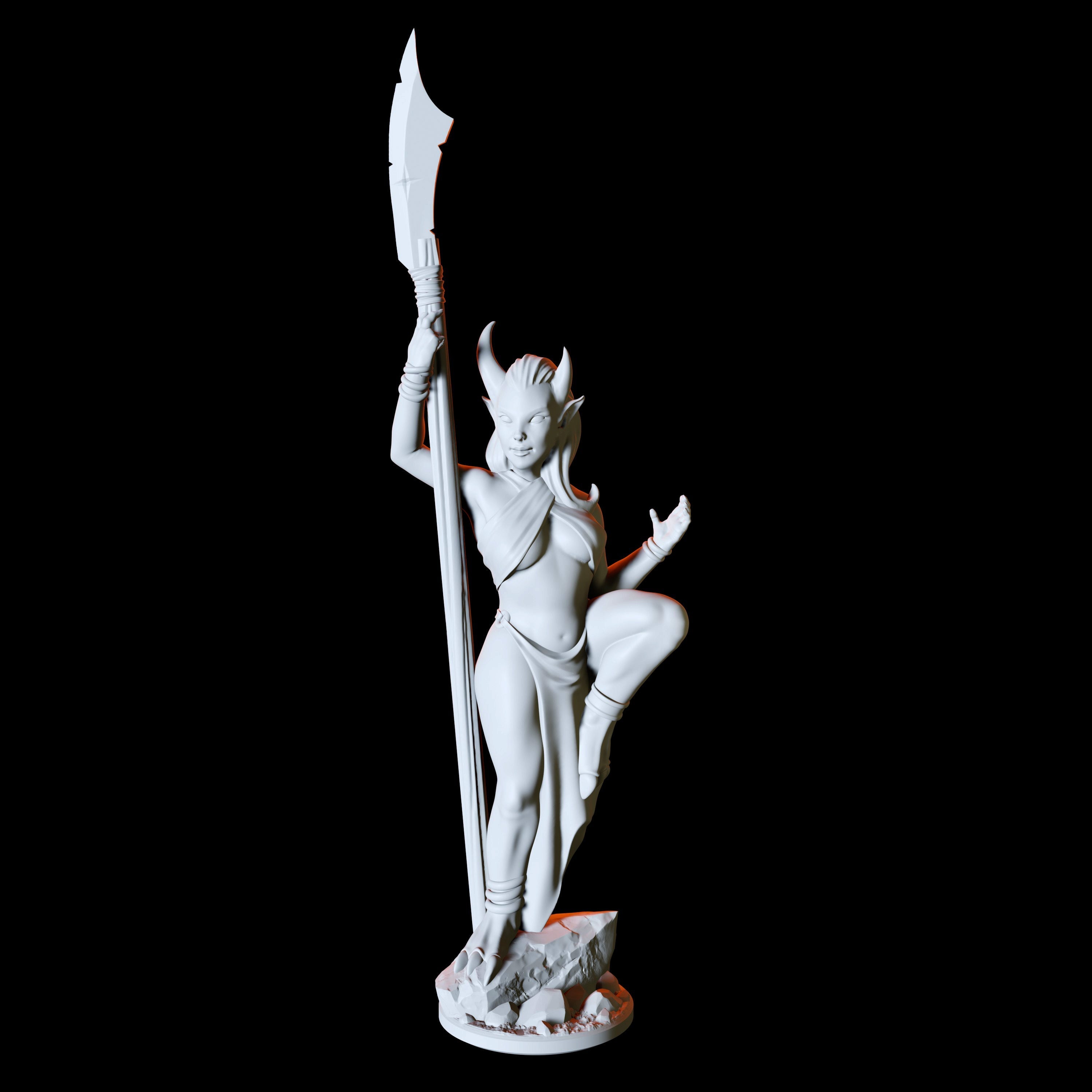 Succubus Dancer Miniature for Dungeons and Dragons - Myth Forged