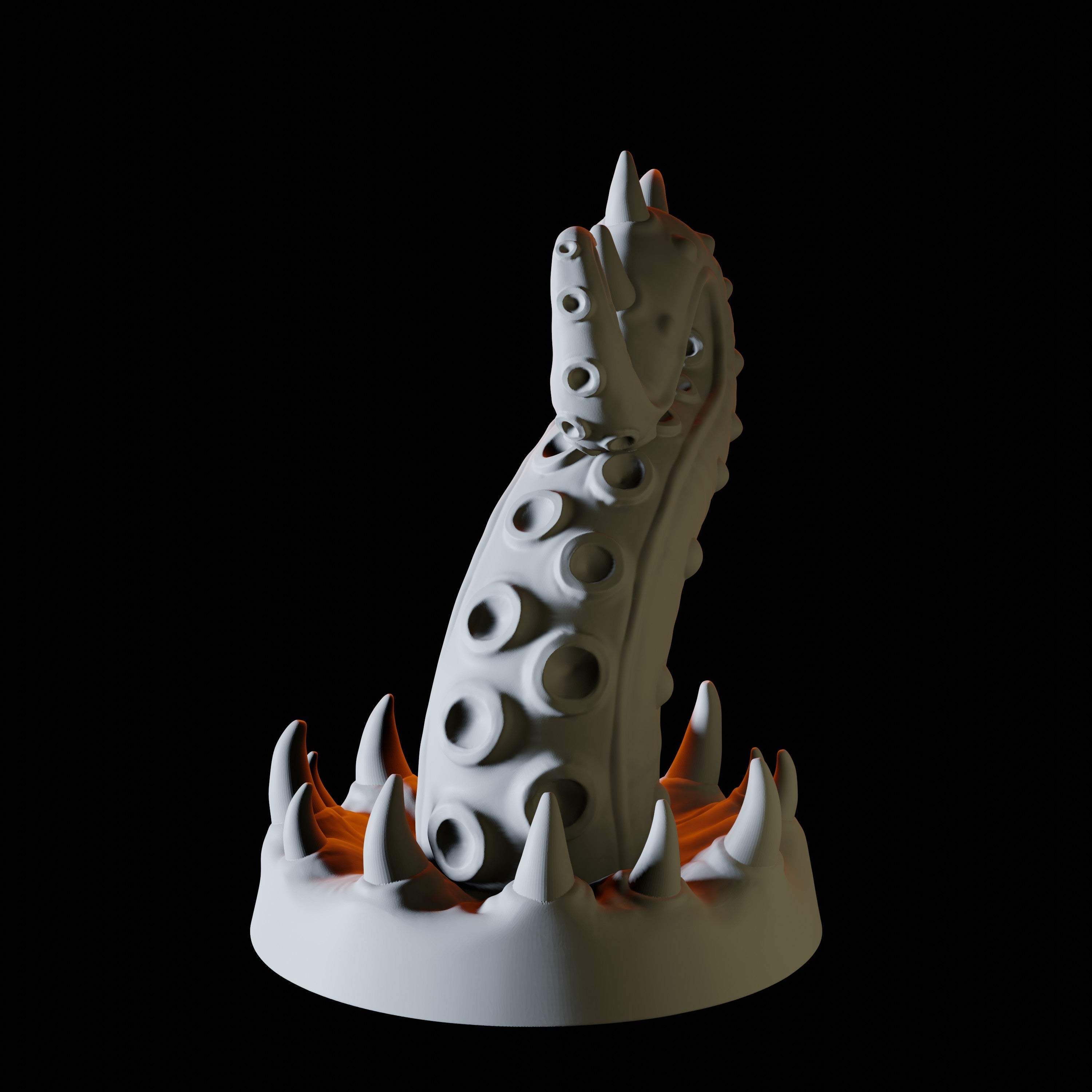 Tentacle Miniature for Dungeons and Dragons - Myth Forged