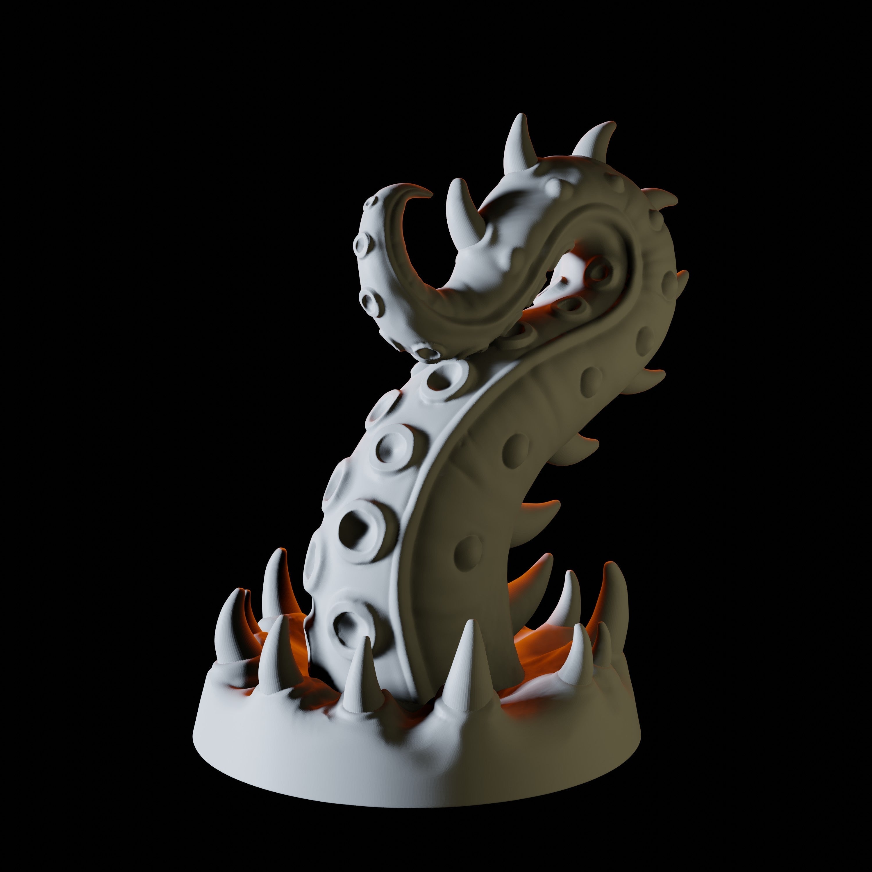 Tentacle Miniature for Dungeons and Dragons - Myth Forged