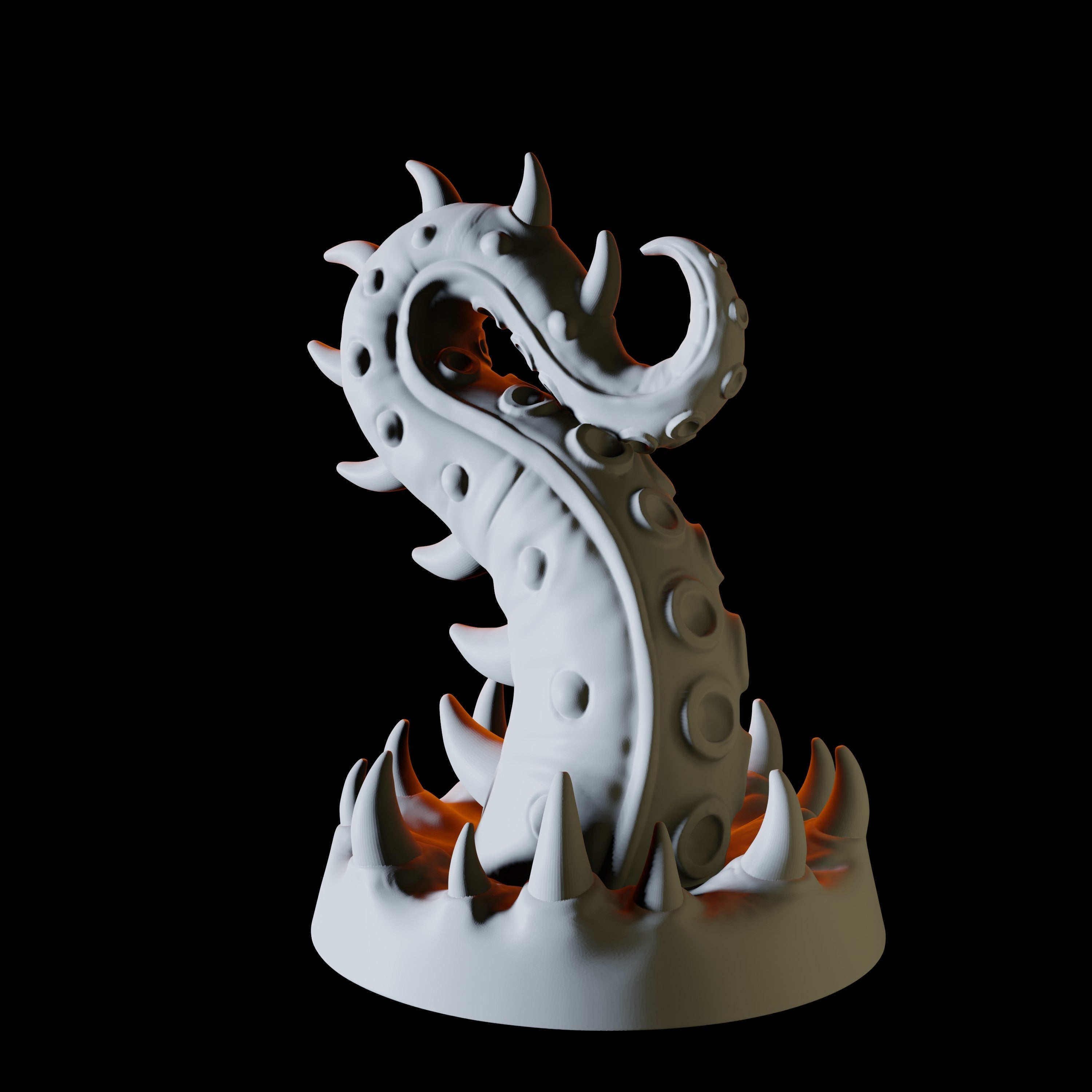 Tentacle Miniature for Dungeons and Dragons - Myth Forged