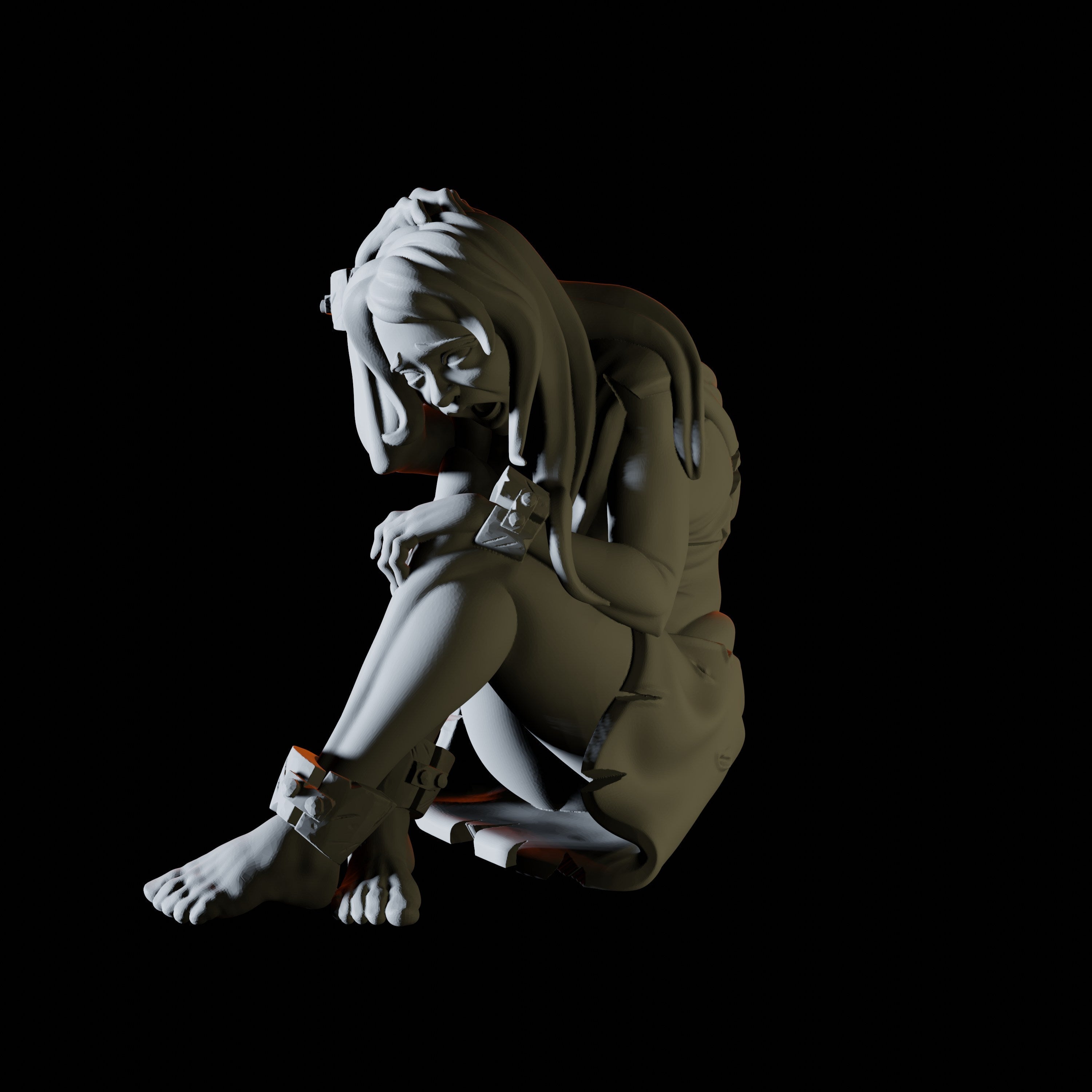 Three Prisoner Miniatures for Dungeons and Dragons - Myth Forged