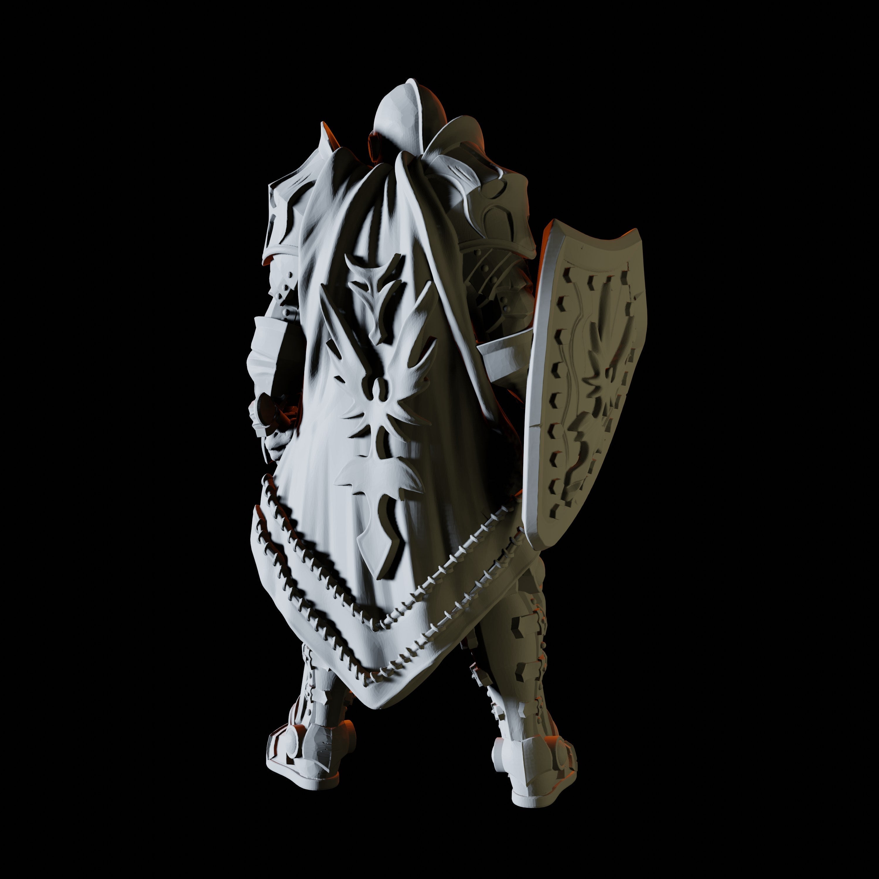 Three Royal Knight Miniatures for Dungeons and Dragons - Myth Forged