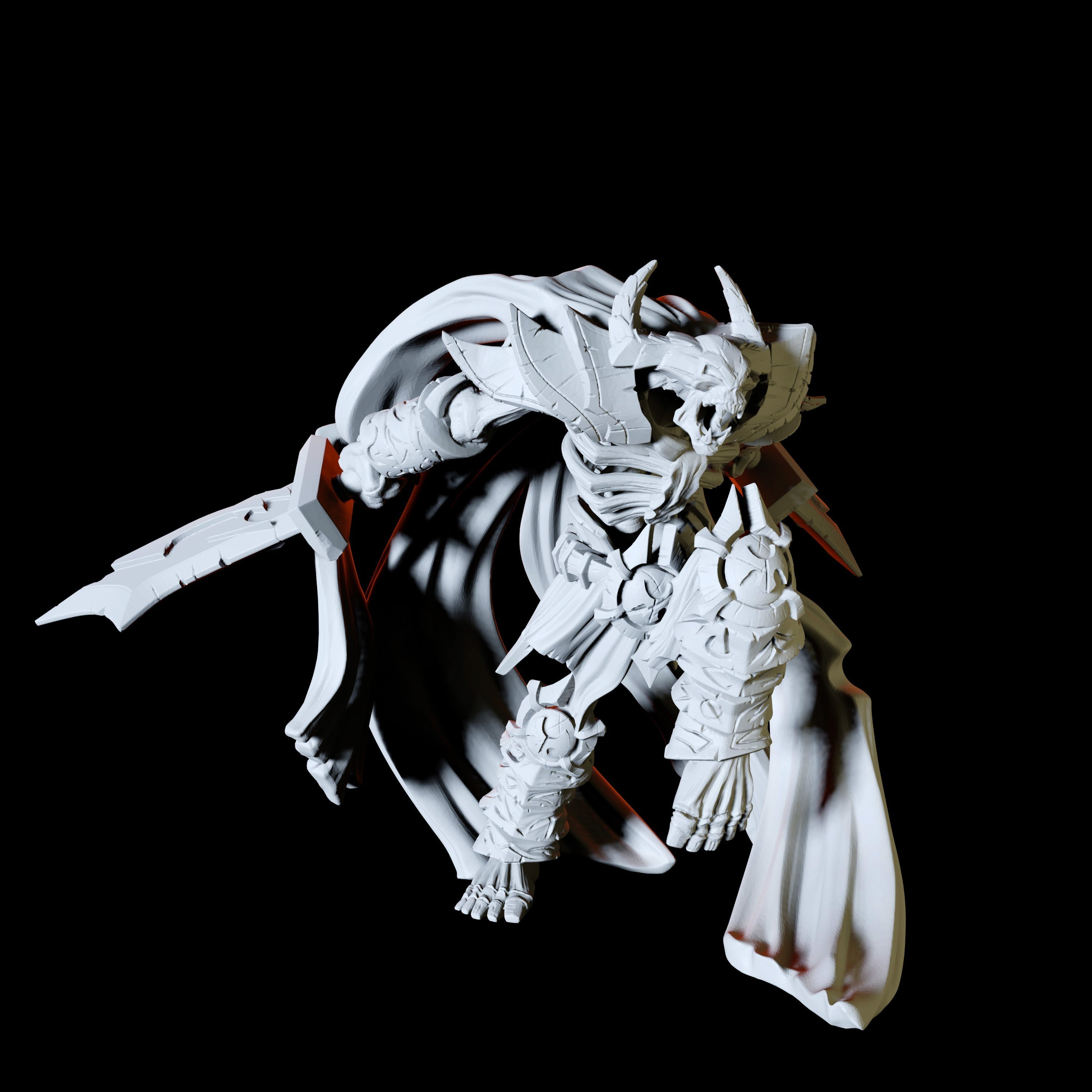 Skeleton Demon Miniature for Dungeons and Dragons - Myth Forged