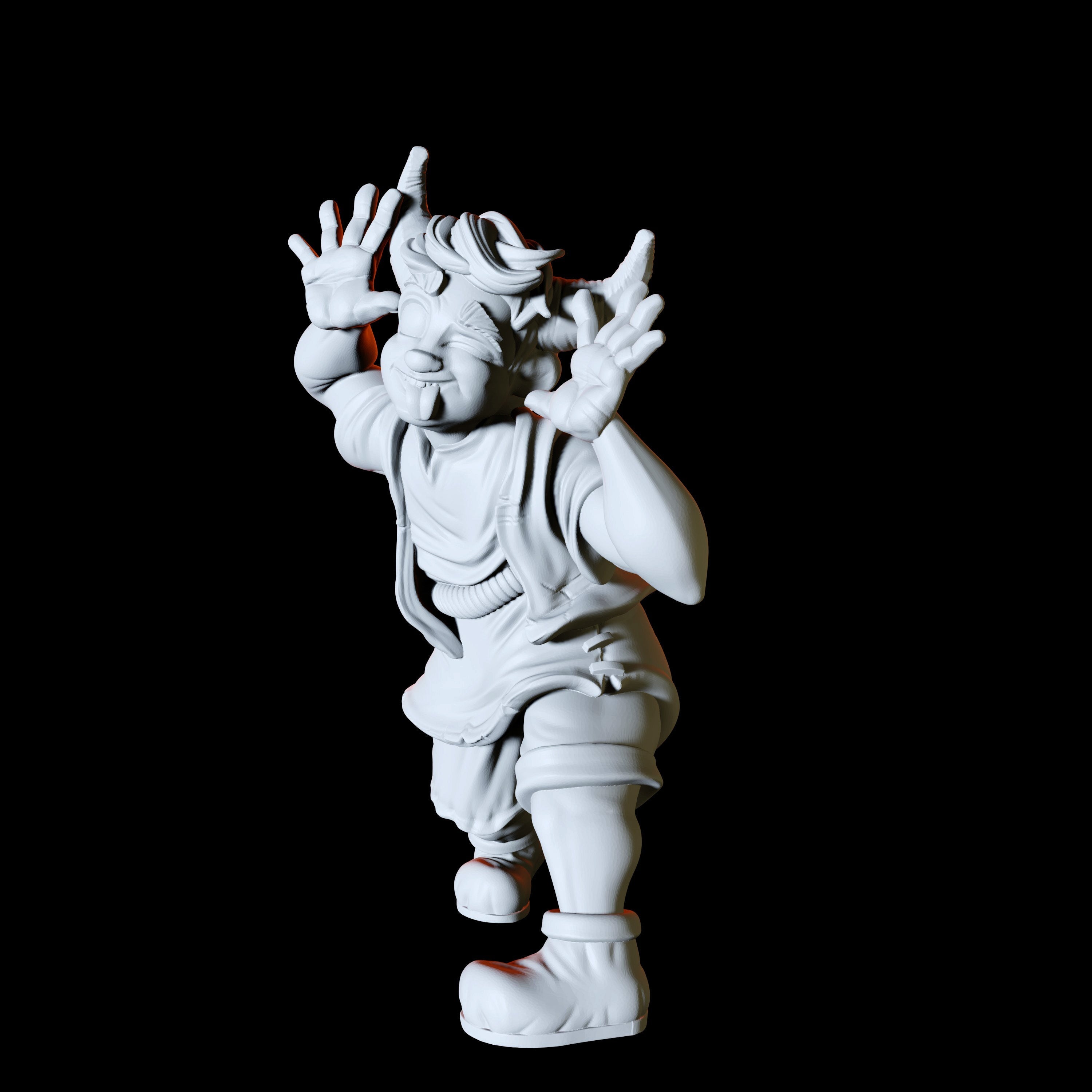 Tiefling Child Miniature for Dungeons and Dragons - Myth Forged