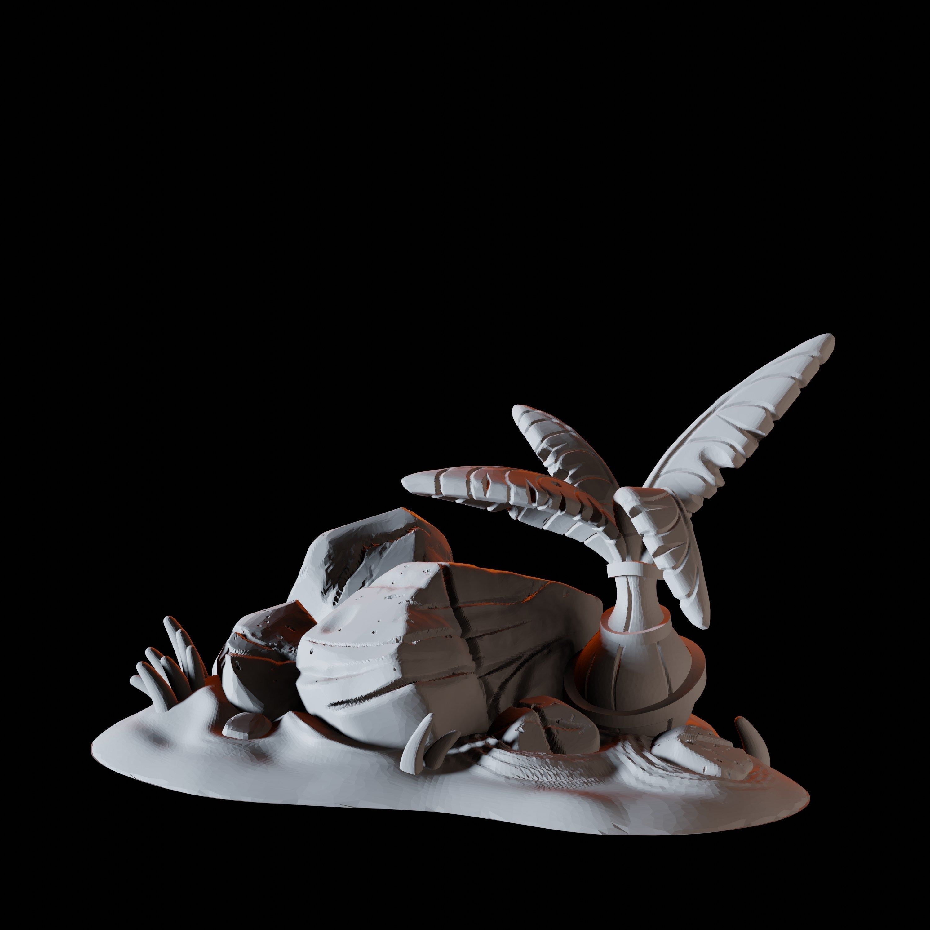 Tiny Palm Tree - Coastal Terrain Miniature for Dungeons and Dragons - Myth Forged