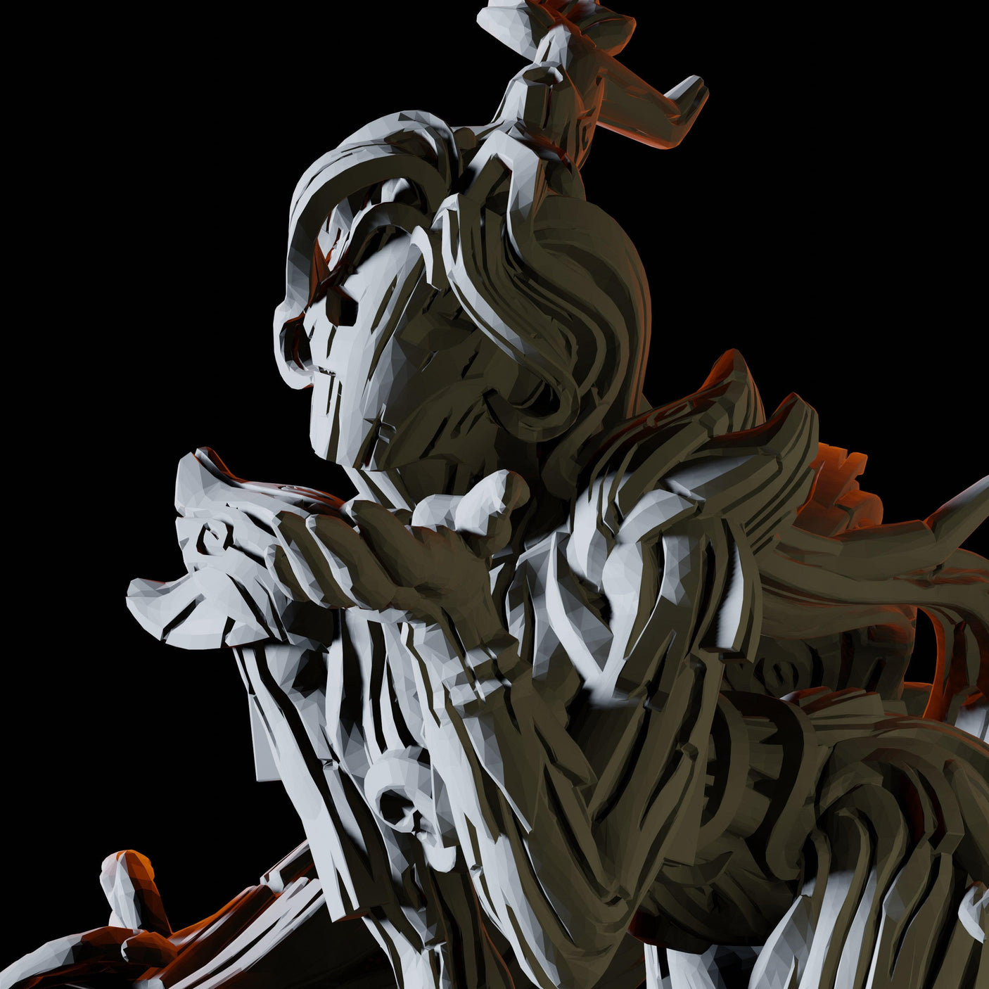 Tree Dryad Miniature for Dungeons and Dragons, Pathfinder or other TTRPGs