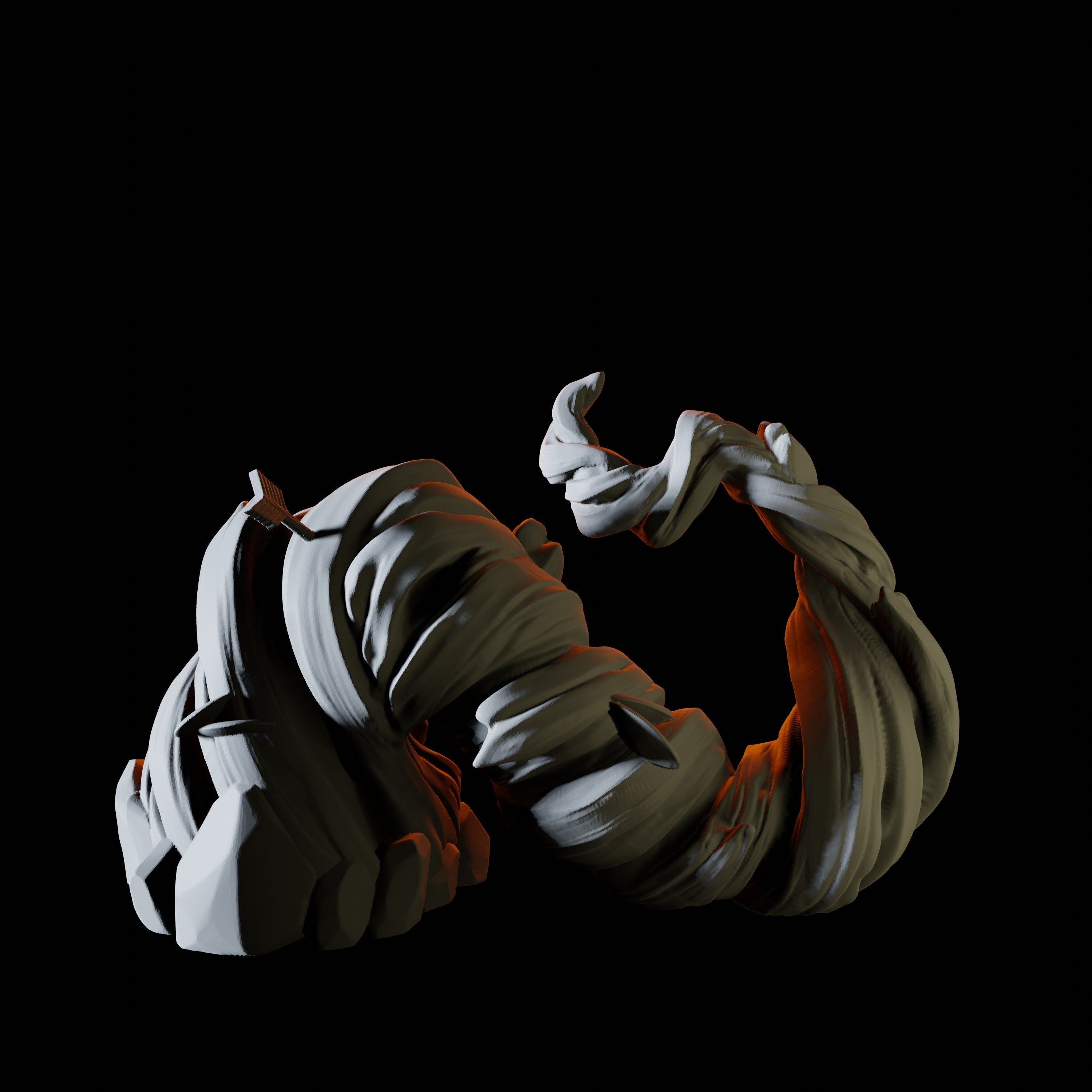 Tree Root Miniature for Dungeons and Dragons - Myth Forged
