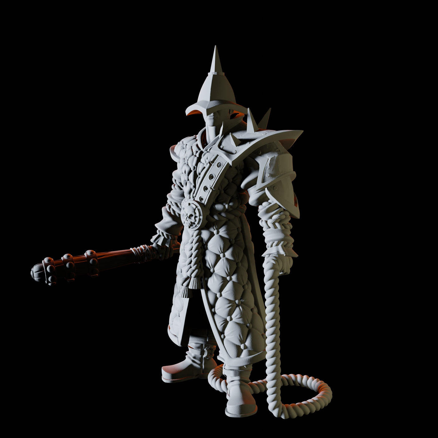 Two Prison Guards Miniature for Dungeons and Dragons, Pathfinder or other TTRPGs