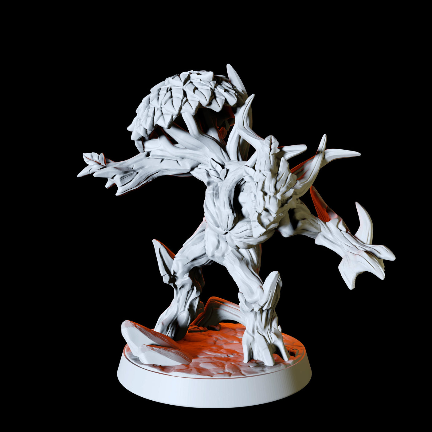 Two Twig Blights Miniature for Dungeons and Dragons, Pathfinder or other TTRPGs
