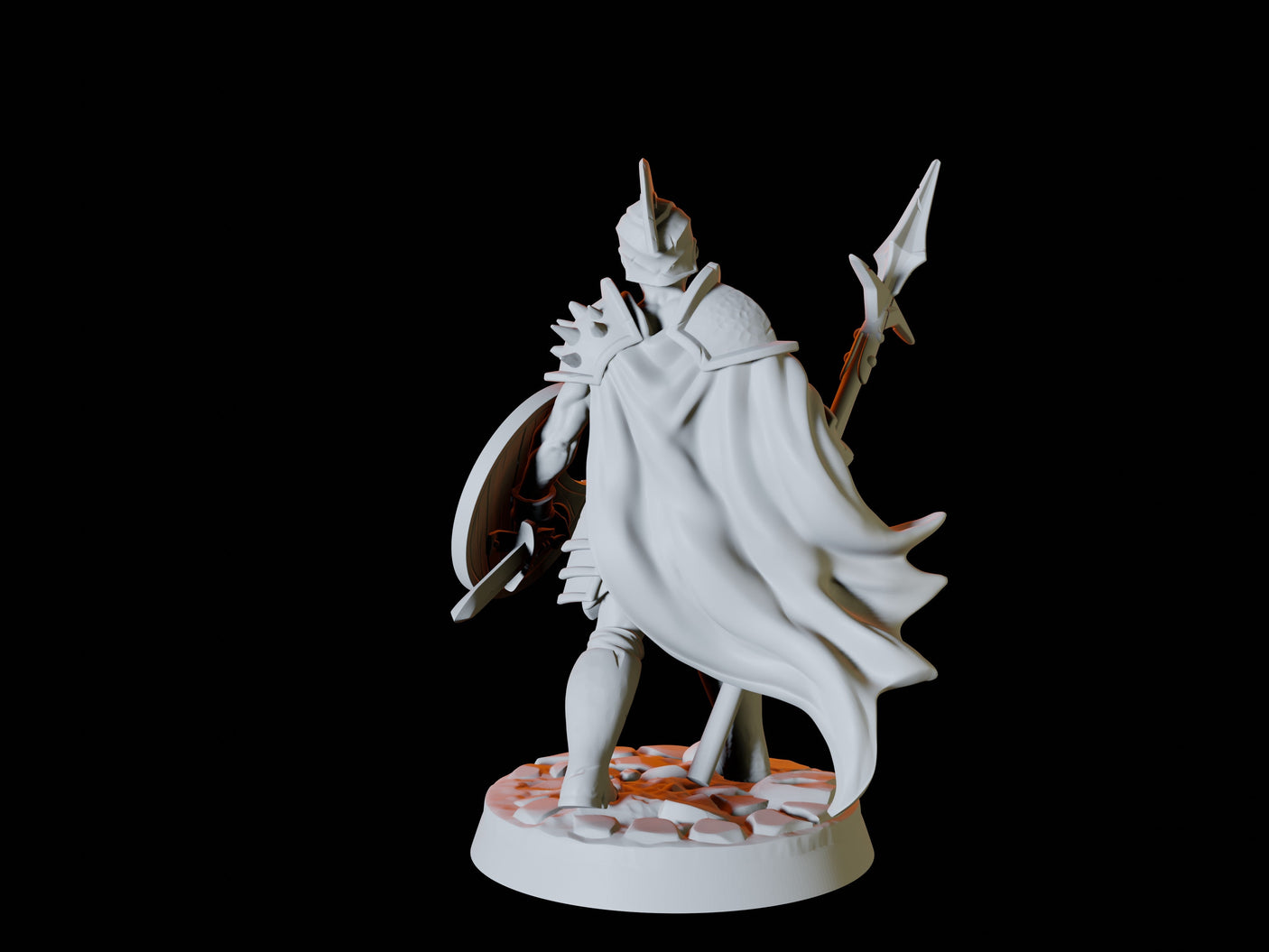 Two Undead Skeleton Warriors Miniature for Dungeons and Dragons, Pathfinder or other TTRPGs