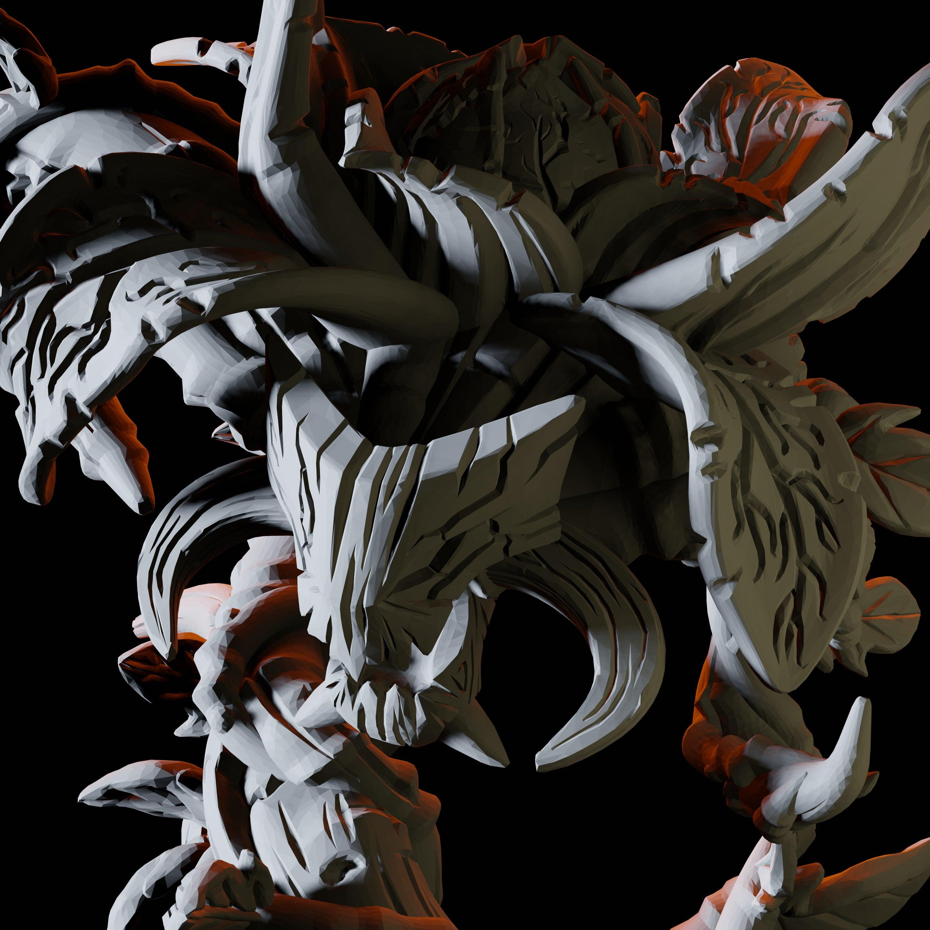 Vine Blight Miniature for Dungeons and Dragons - Myth Forged