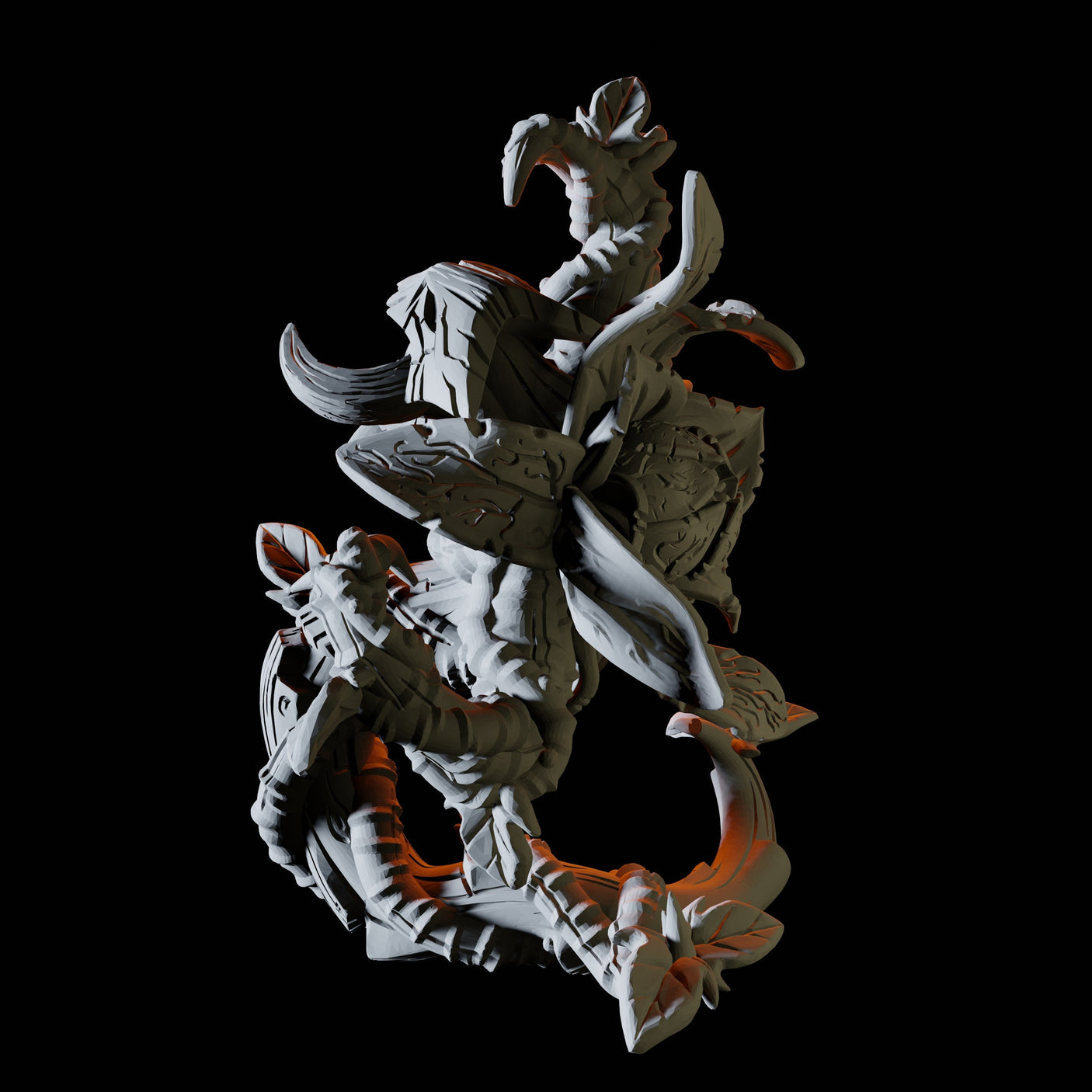Vine Blight C Miniature for Dungeons and Dragons, Pathfinder or other TTRPGs