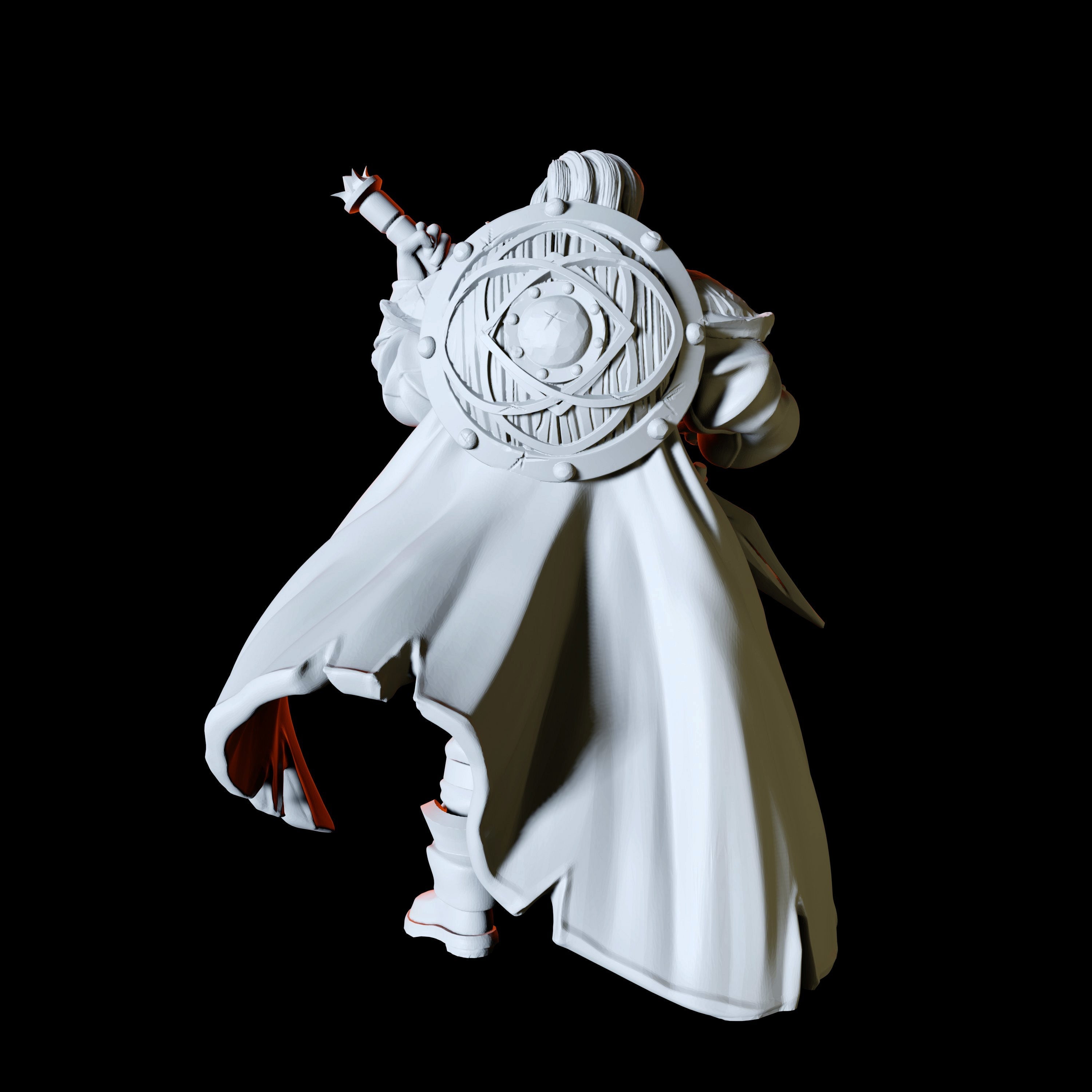 Weapons Dealer Merchant Miniature for Dungeons and Dragons - Myth Forged