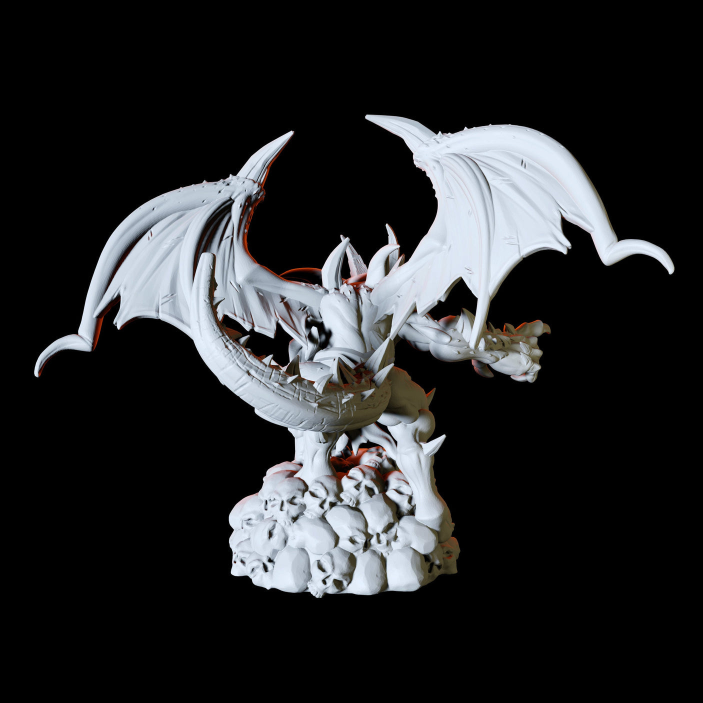 Winged Imps Miniature for Dungeons and Dragons, Pathfinder or other TTRPGs