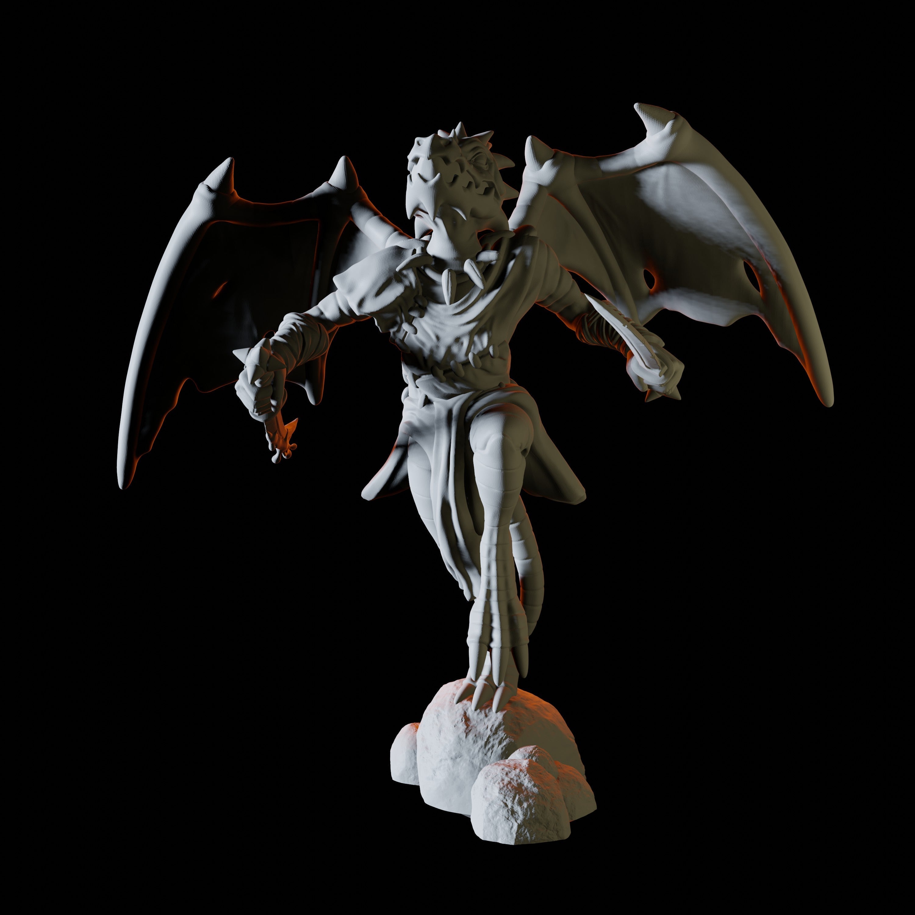 Kobold Fighter Miniature for Dungeons and Dragons - Myth Forged
