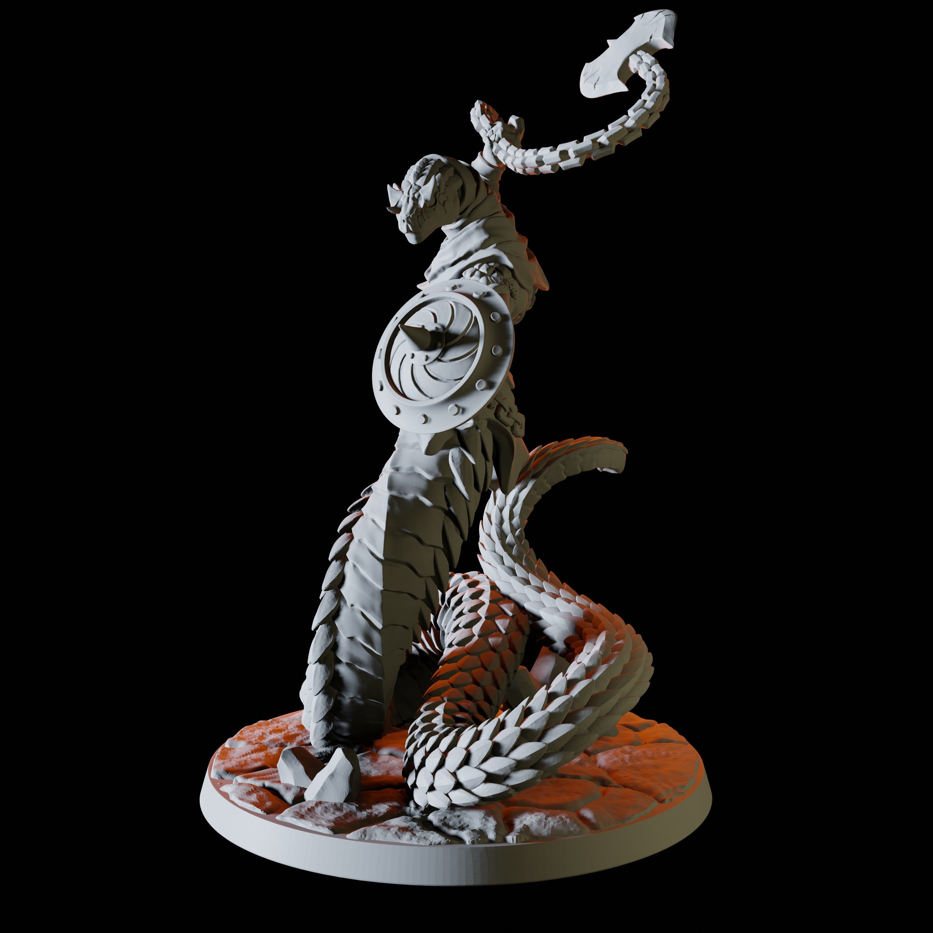 Yuan-Ti Abomination for Dungeons and Dragons - Myth Forged