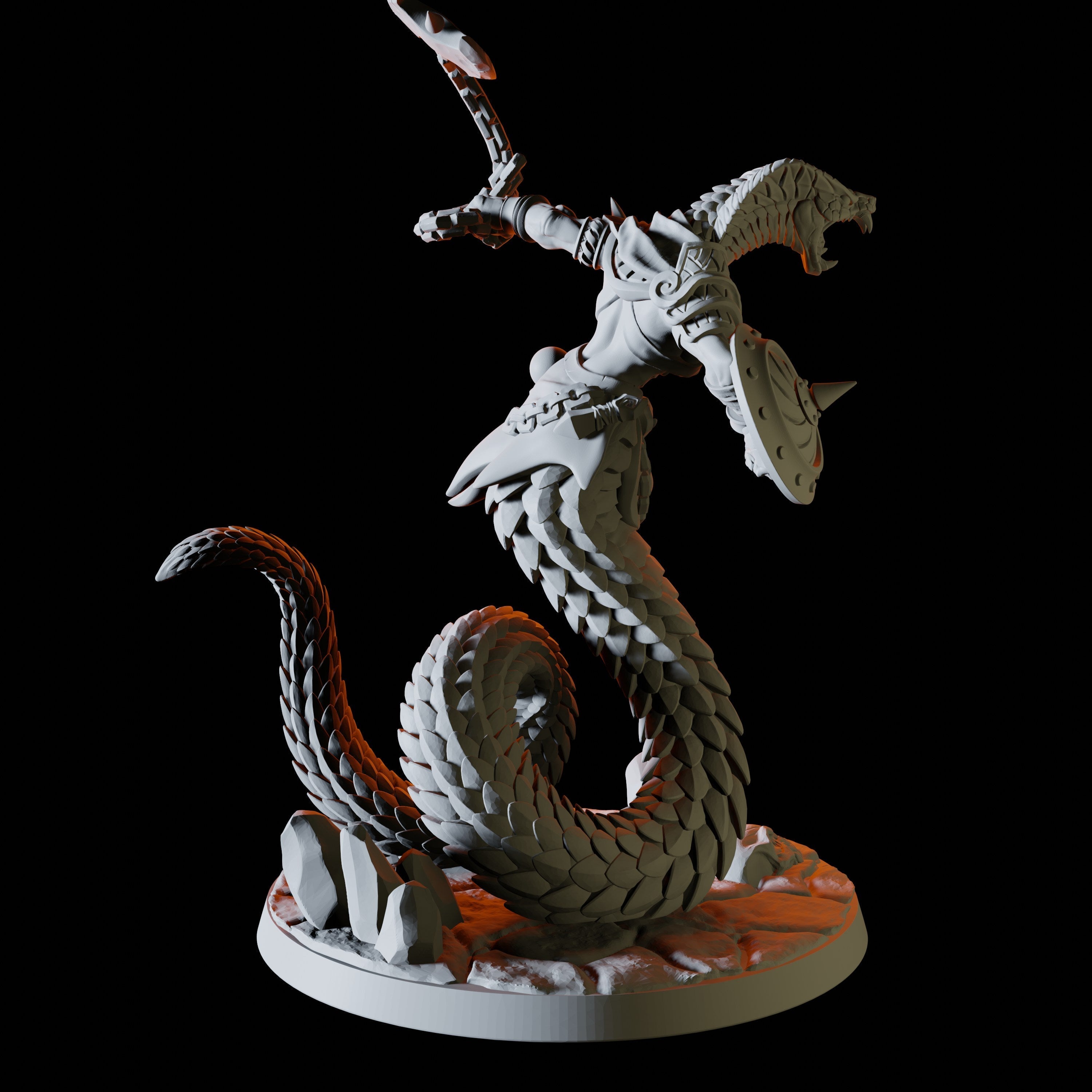 Yuan-Ti Abomination for Dungeons and Dragons - Myth Forged