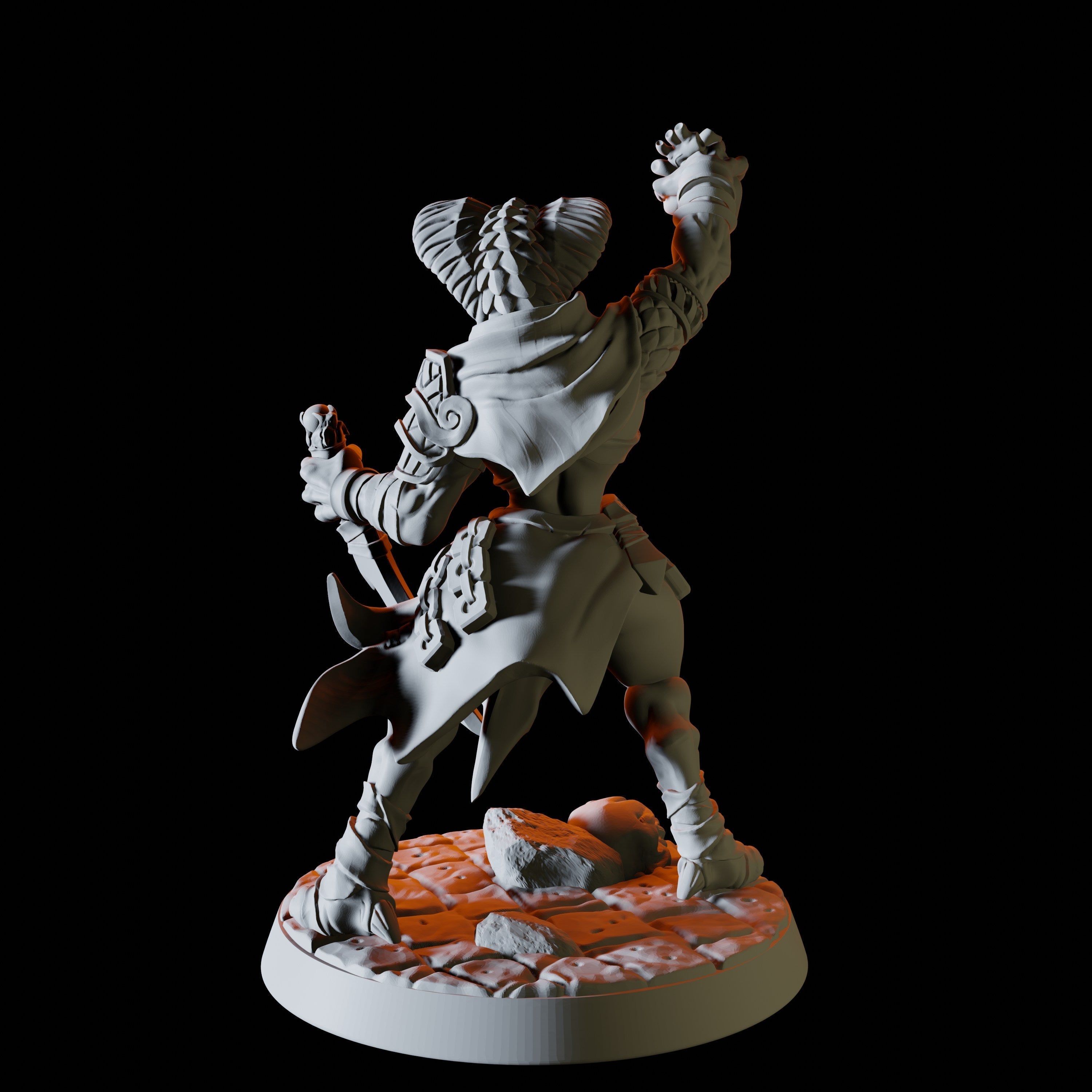 Yuan-ti Malison Miniature for Dungeons and Dragons - Myth Forged