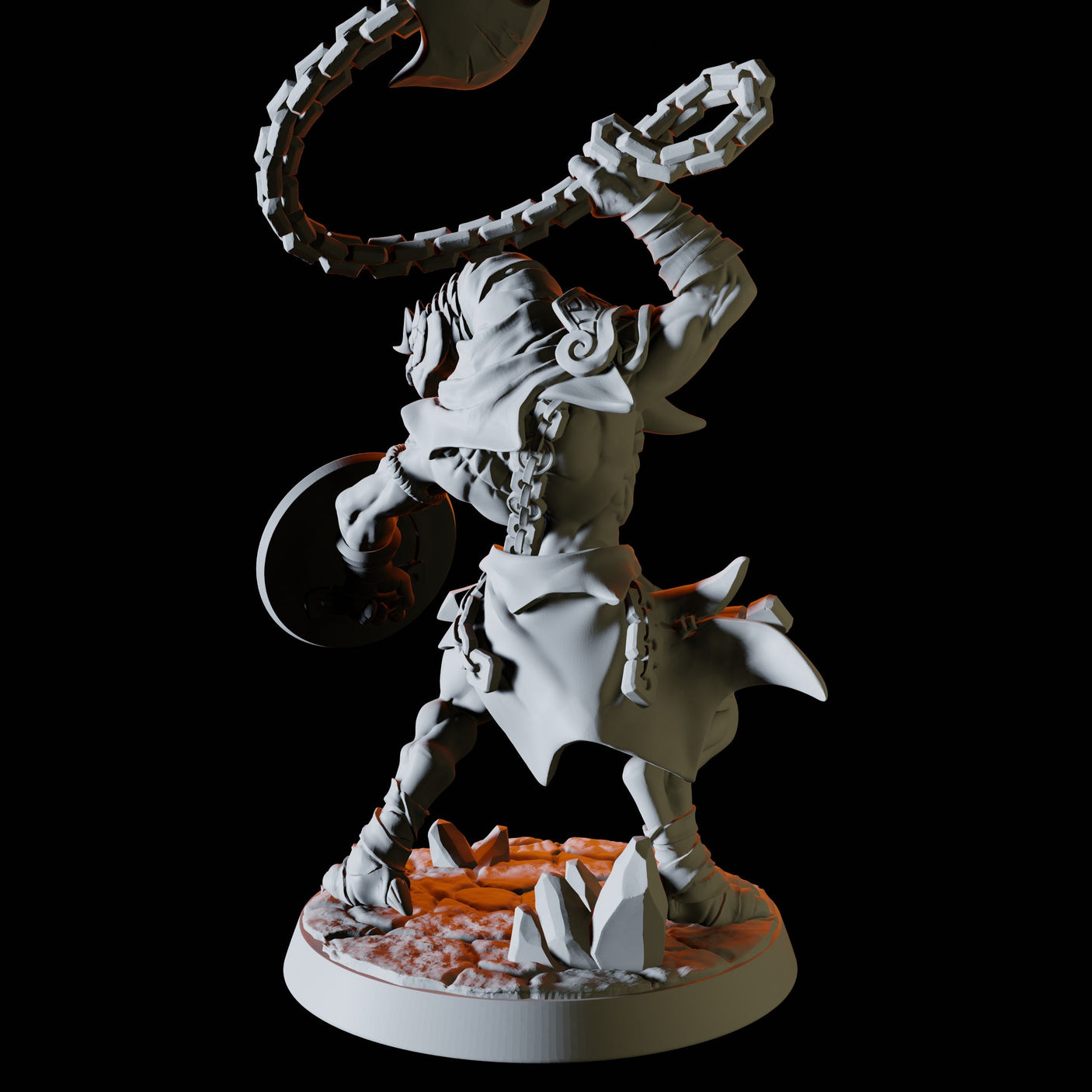 Yuan-ti Malison B Miniature for Dungeons and Dragons, Pathfinder or other TTRPGs