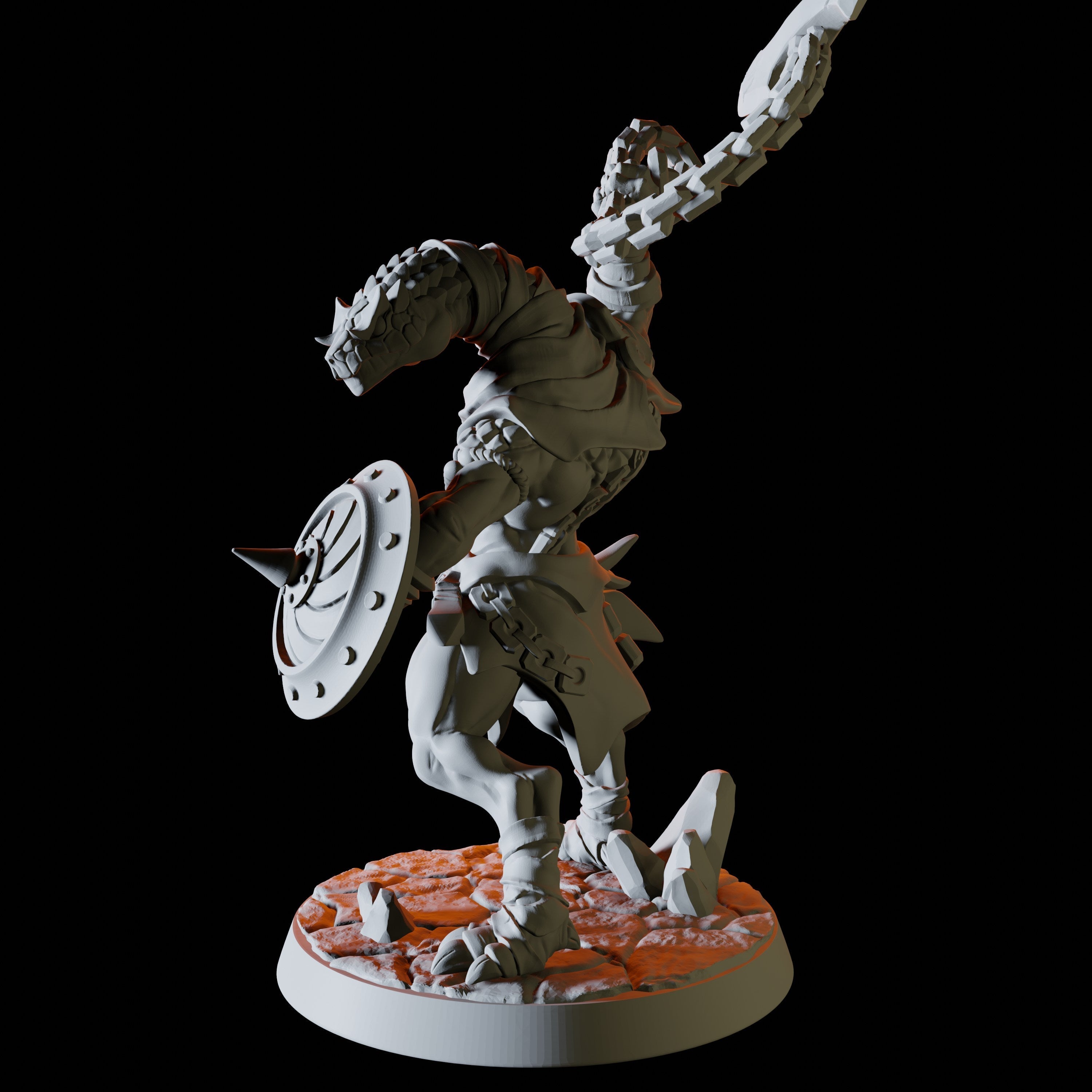 Yuan-ti Malison Miniature A for Dungeons and Dragons - Myth Forged