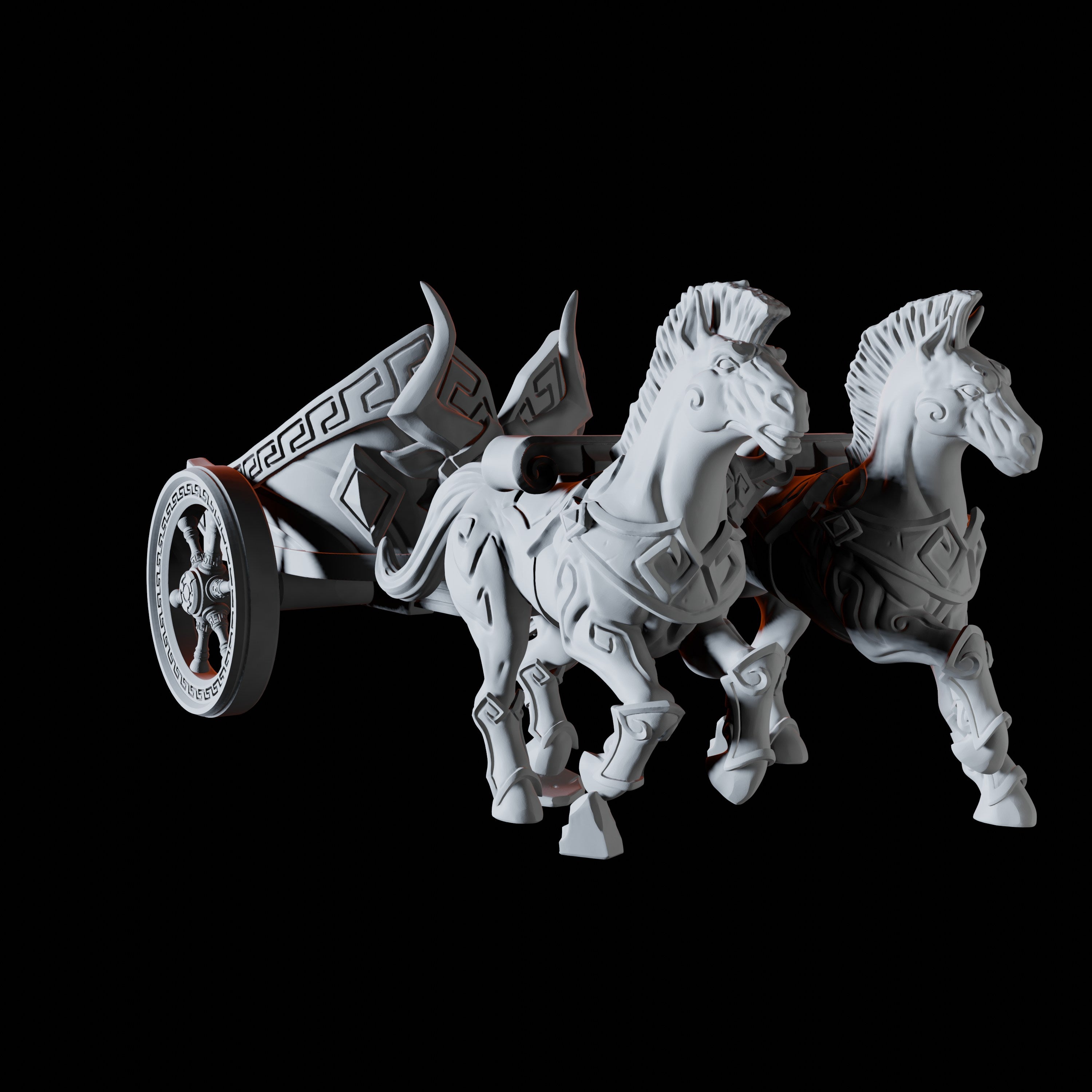 War Chariot A Miniature for Dungeons and Dragons - Myth Forged