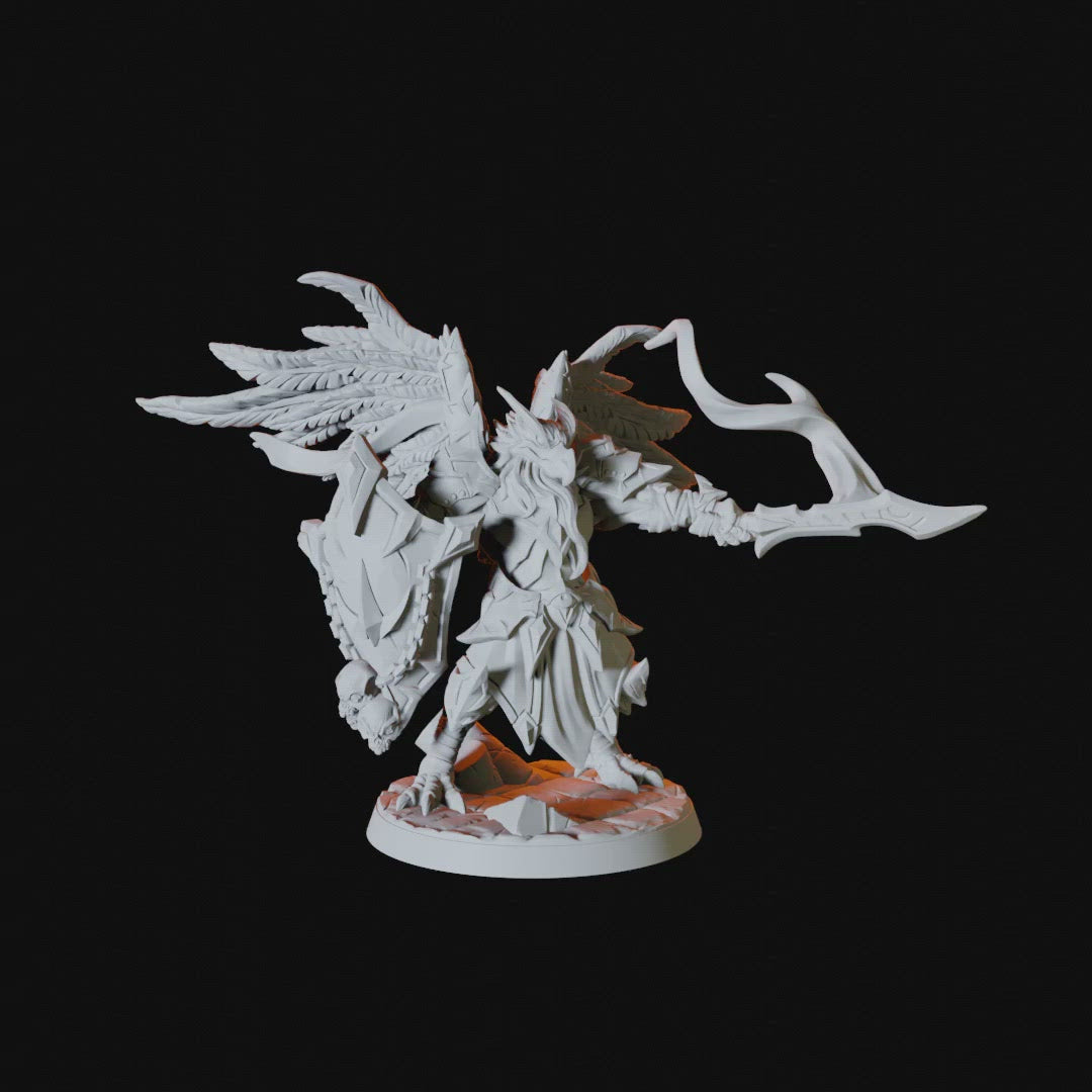 Aarakocra Champion Miniature for Dungeons and Dragons