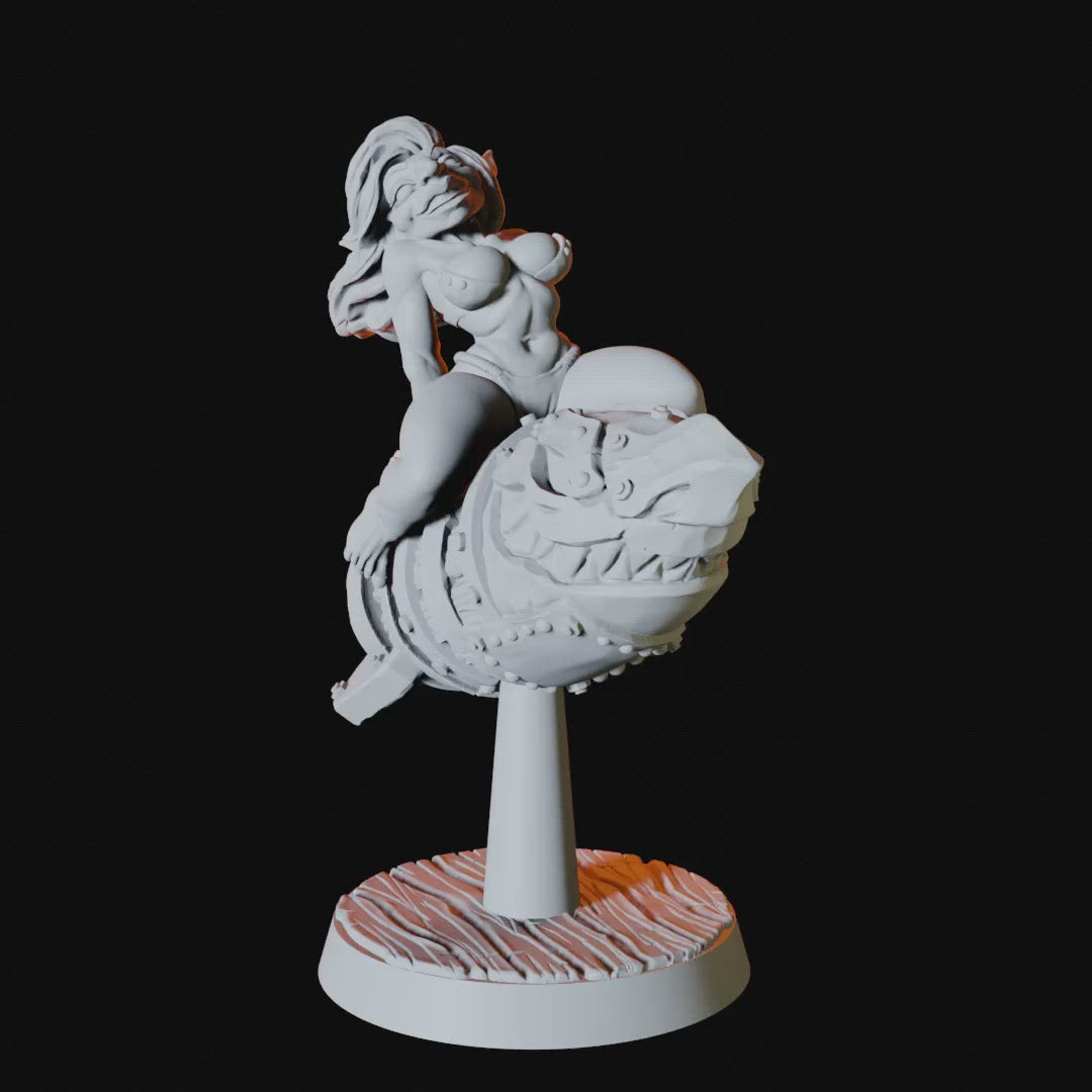 Goblin Pinup Miniature for Dungeons and Dragons - Myth Forged