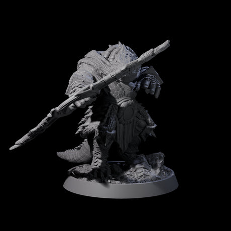 Aggressive Crocodilian Lizardfolk N