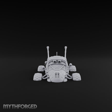 Antenna-Bristling Chunky-Wheeled Scout Buggy