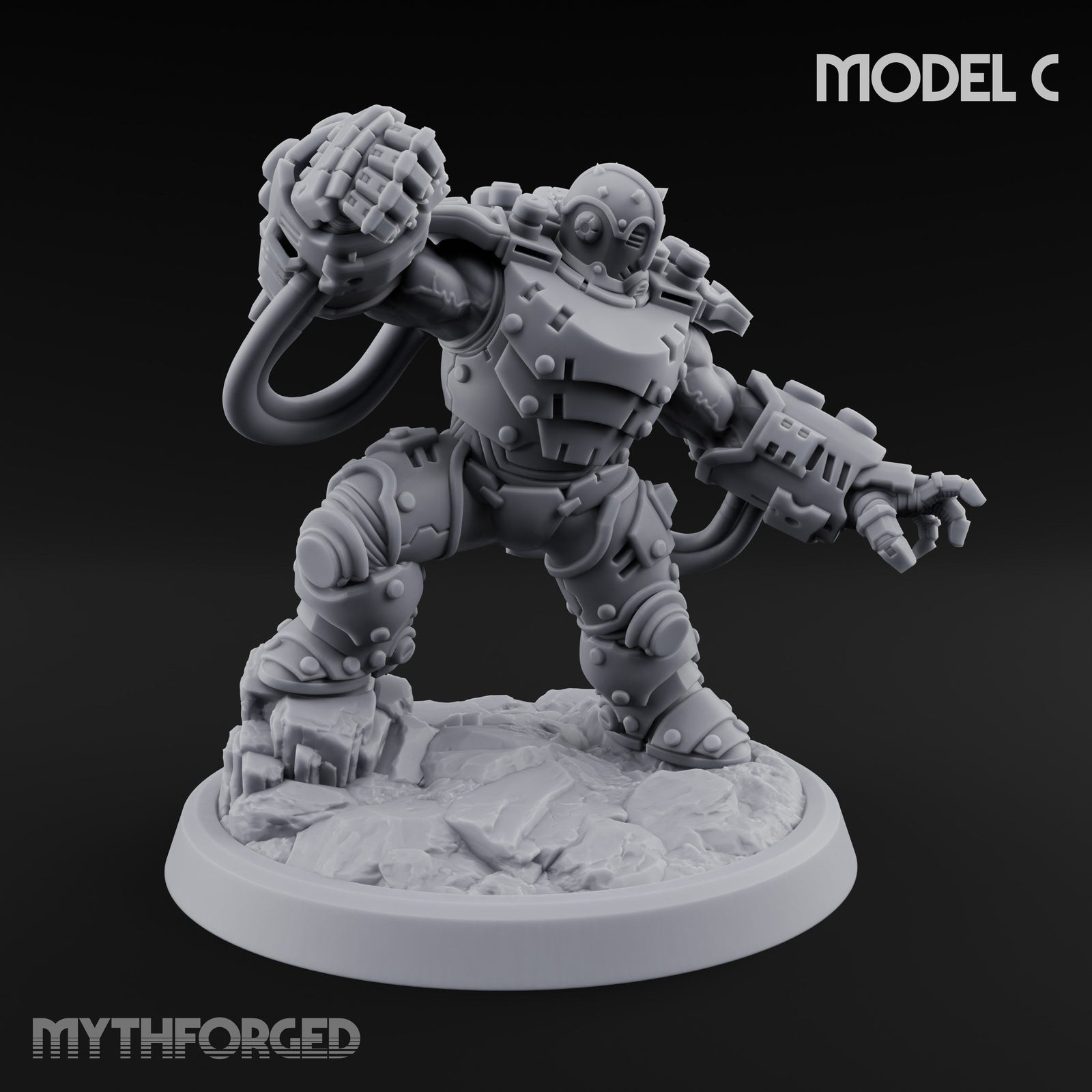 Armour Clad Brawling Dwarf Breaker C