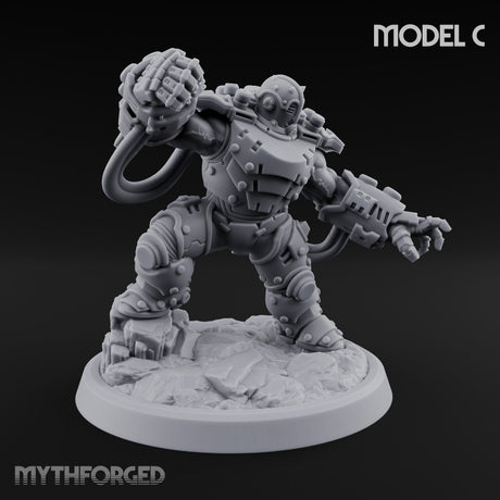 Armour Clad Brawling Dwarf Breaker C