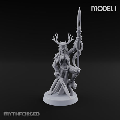 Acrobatically Poised to Strike Elf Bladesinger I