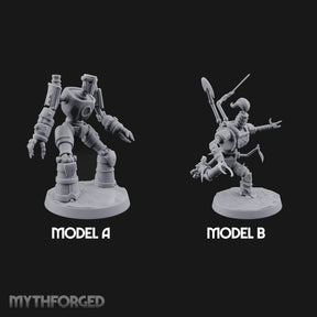 Barrel Chested and Bolted Together Warforged Medium Automatons — All