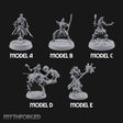 Still Answering the Muster Skeleton Warriors — All · Twin Swords + Spear (Pointing) + Axe · Mounted