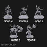 Still Answering the Muster Skeleton Warriors — All · Twin Swords + Spear (Pointing) + Axe · Mounted