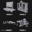 Class Dismissed, Chalk Still Dusty Wooden Classroom Furniture Set — All