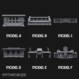 Objection Sustained, Furniture Assembled Wooden Courtroom Furniture Set — All