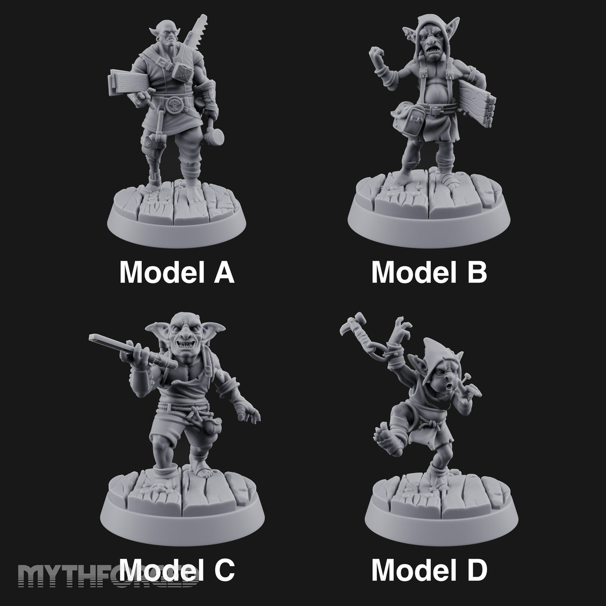 Plank Hauling Gang Orc and Goblin Carpenters — All