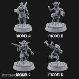 Plank Hauling Gang Orc and Goblin Carpenters — All