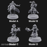 Dues Collected, Tea Poured Human and Halfling Guild Staff — All