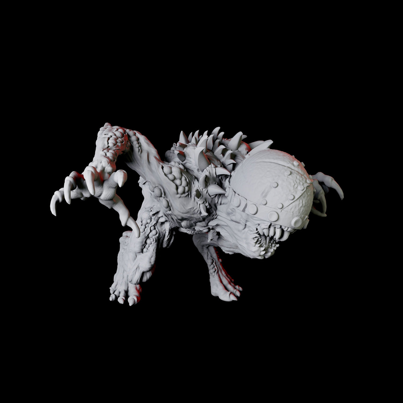 10 Ghouls Miniature for Dungeons and Dragons, Pathfinder or other TTRPGs