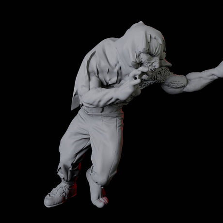10 Zombies Miniature for Dungeons and Dragons, Pathfinder or other TTRPGs