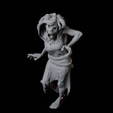 10 Zombies Miniature for Dungeons and Dragons, Pathfinder or other TTRPGs
