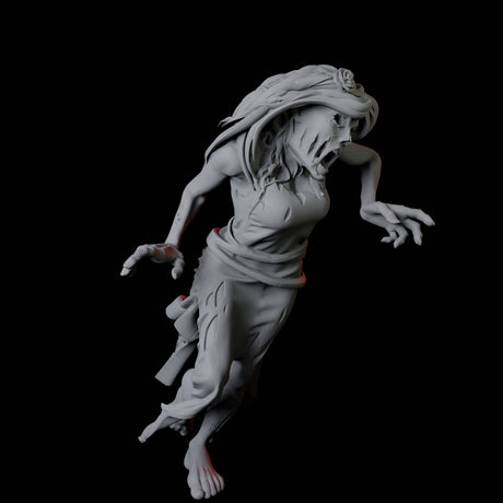 10 Zombies Miniature for Dungeons and Dragons, Pathfinder or other TTRPGs