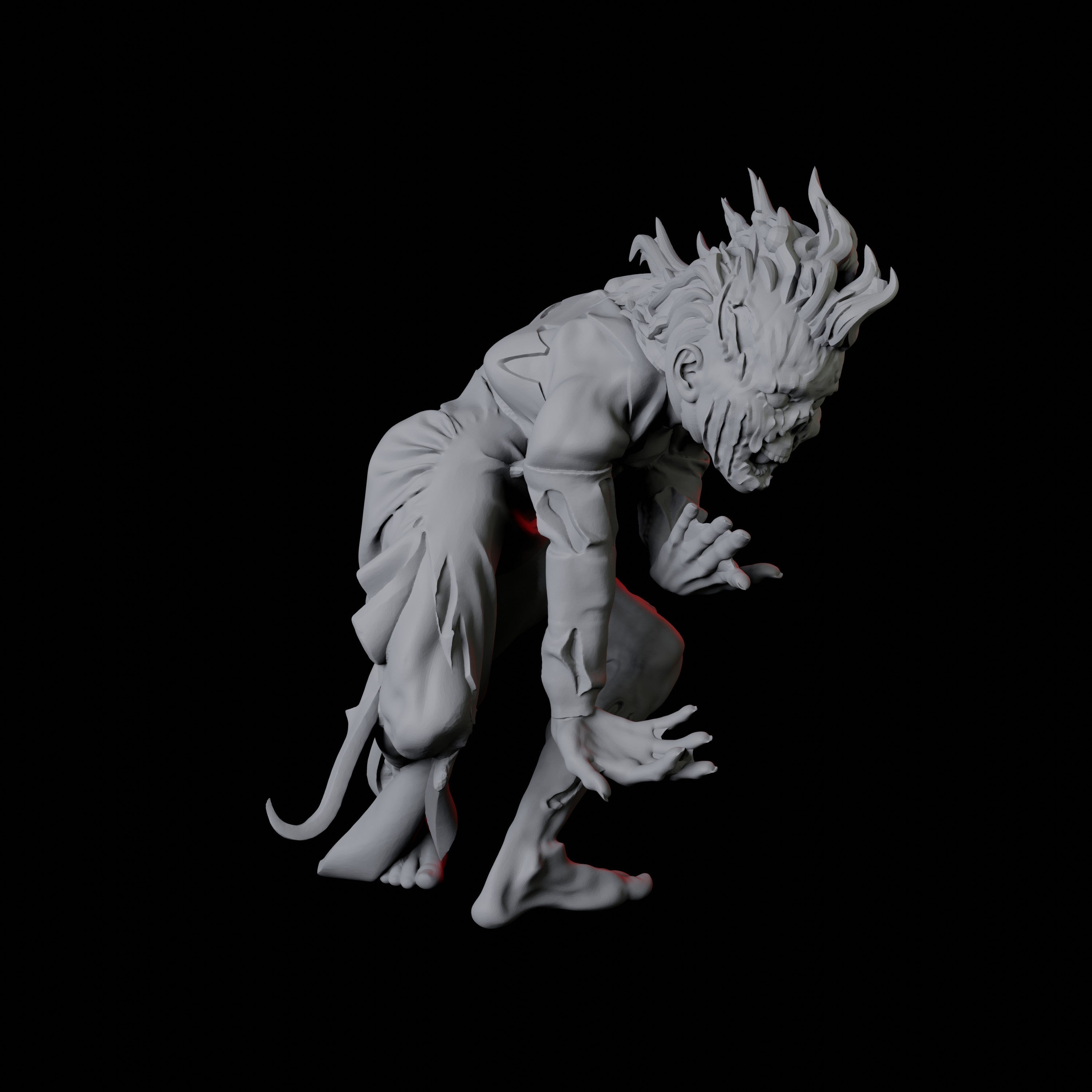 10 Zombie Miniatures for Dungeons and Dragons - Myth Forged