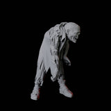 10 Zombies Miniature for Dungeons and Dragons, Pathfinder or other TTRPGs